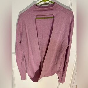 Atoir Mauve Open-Front Cardigan